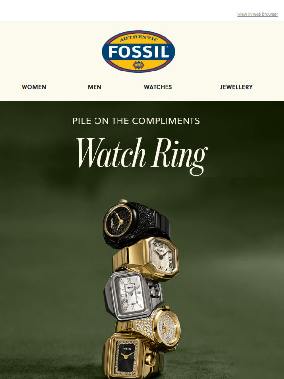 Wow Her With The Watch Ring 🎁✨