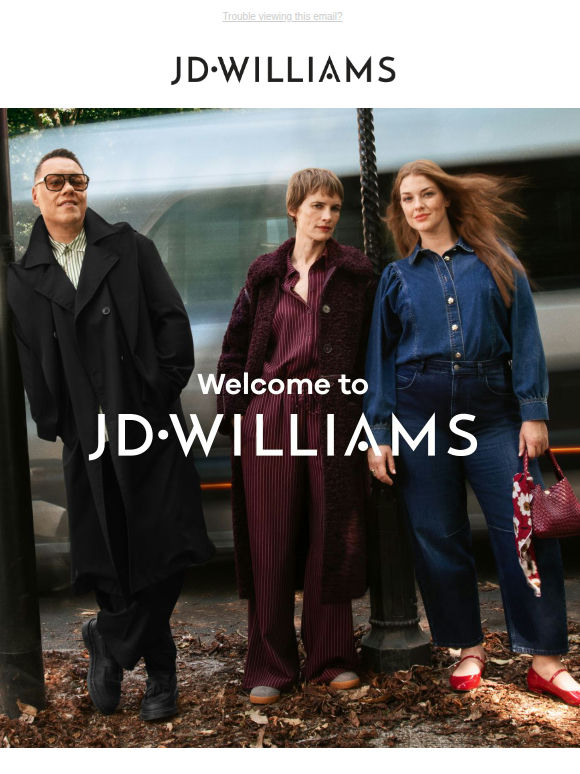 Welcome to JD Williams!