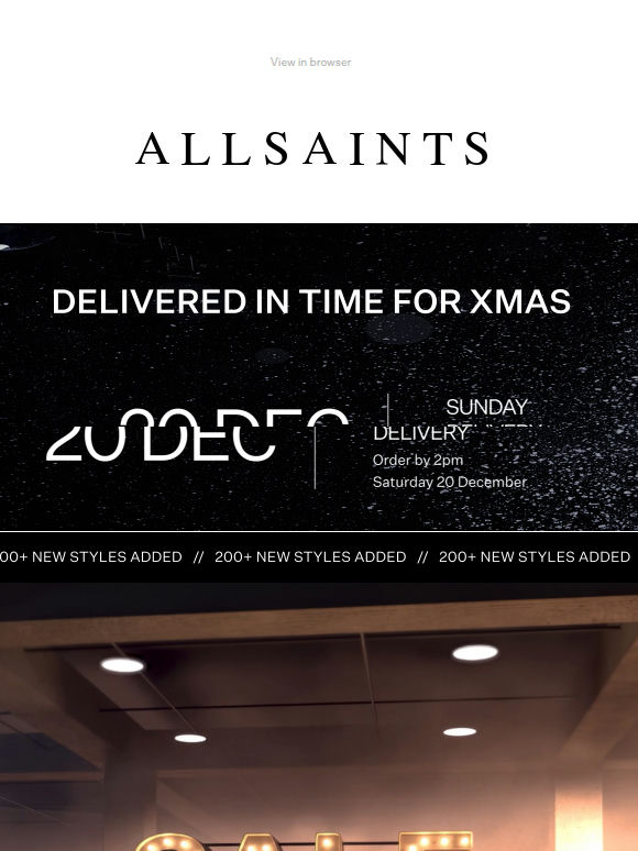 SALE: 200+ New Styles Added