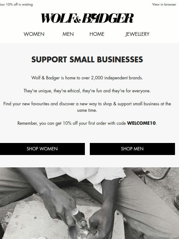 Discover Wolf & Badger 🤍