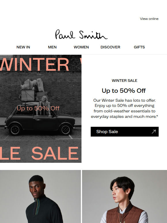 Discover Our Winter Sale ❄️