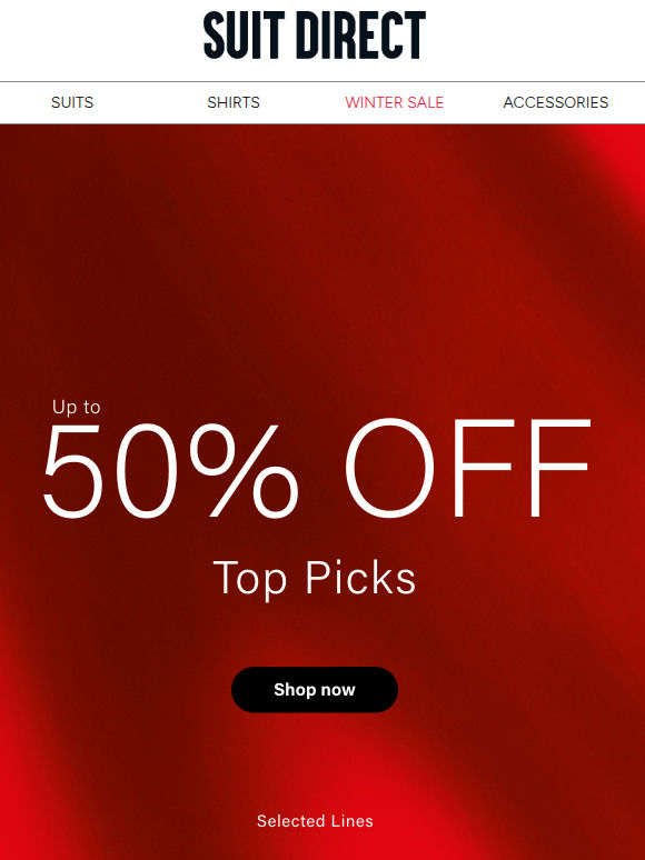 Up to 50% off the Winter Sale Edit