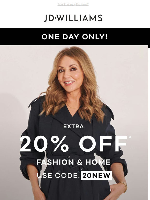 Beat the January blues with 20% off 💙