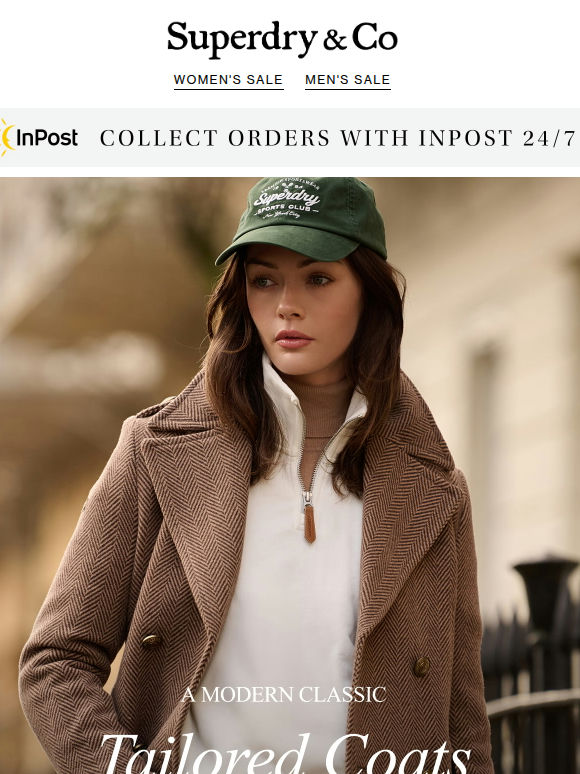 Get Spring Ready, Tailored Coats & Layers.