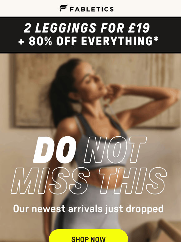 NEW drops, 2 NEW leggings for £19 ✨