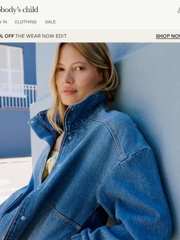 New in: wear it tomorrow