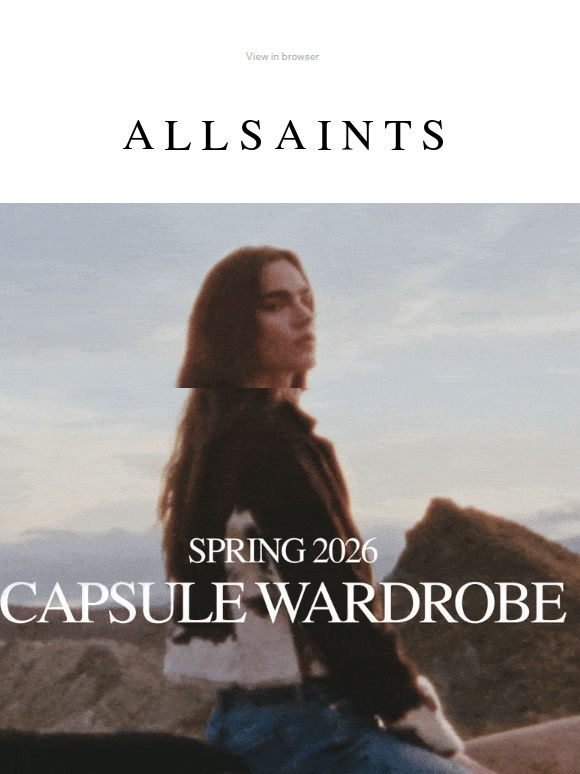 The Ultimate Spring Capsule Wardrobe