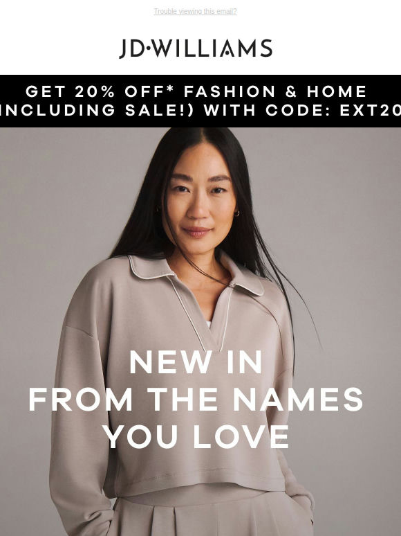 Fancy 20% off? Yes, even the Sale stuff 😉