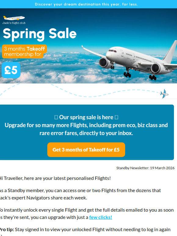 New: *non-stop* Melbourne, Florida 🌴 in £280s-£290s rtn