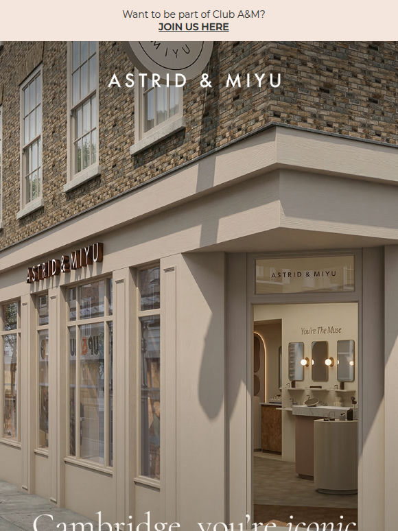 Hey, Cambridge! We're new in town