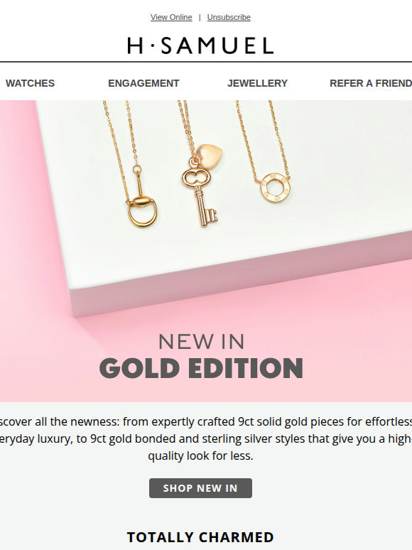 Just dropped: All things golden