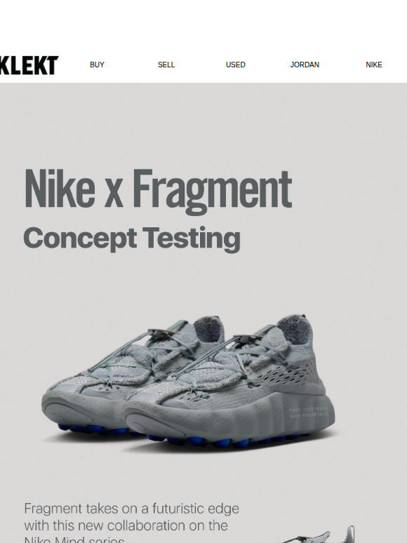 Fragment x Nike Mind 002 just landed 👀