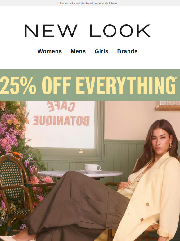 25% off our spring drop! 💐