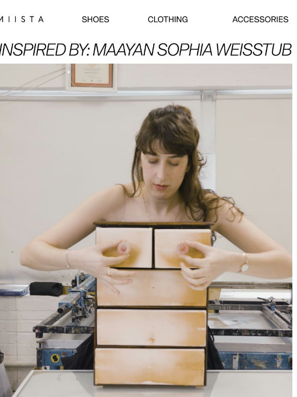 Inspired By: Maayan Sophia Weisstub