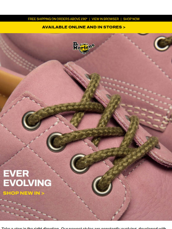 New styles. Same iconic craft.