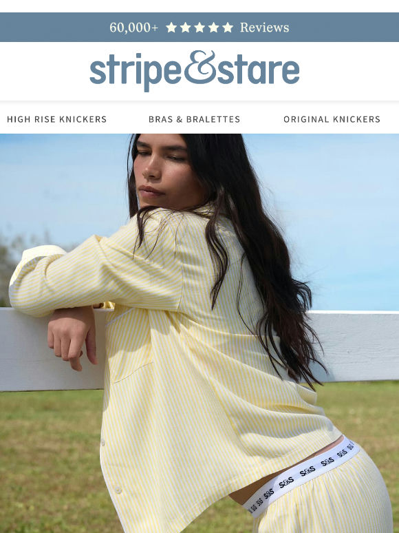 Good things come in stripes.