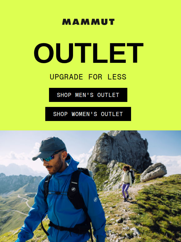 Save up to 40% on gear 🏔️