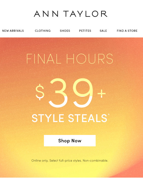 Blink & You’ll Miss $39+ Style Steals