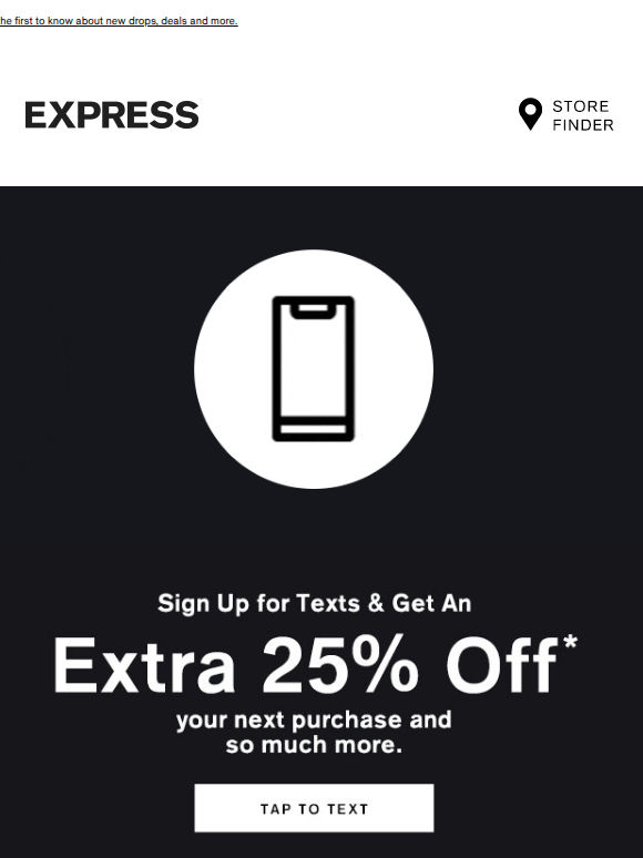 Sign up for texts, get first dibs 📲