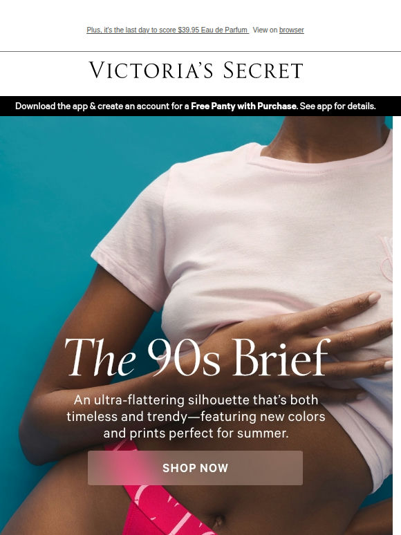NEW Colors—90s Cotton Brief Panties