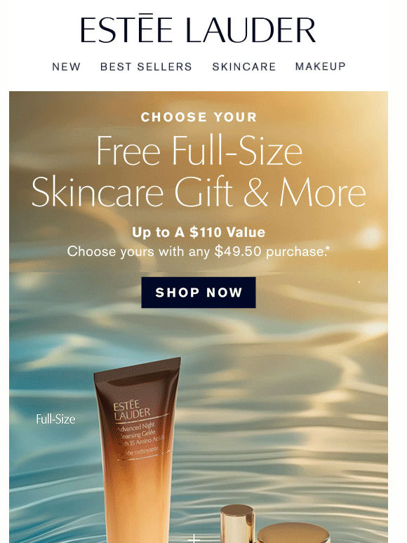 Summer Faves ⭐️ Free Full-Size Skincare Gift & More, with your purchase.