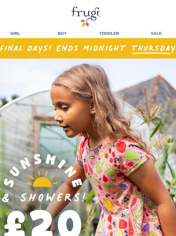 £20 or Less: Ends Midnight Thursday...