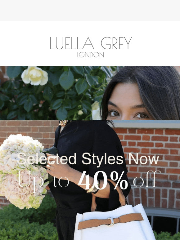 Now Up to 40% Off for Summer Plans Ahead