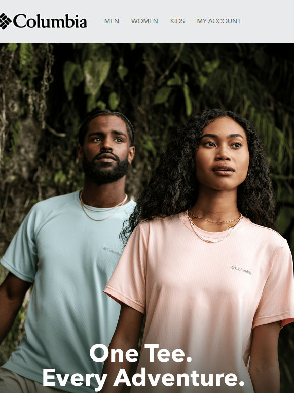 The perfect tee for every adventure.