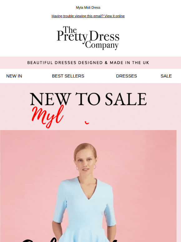 New to Sale – Myla plus more lines added