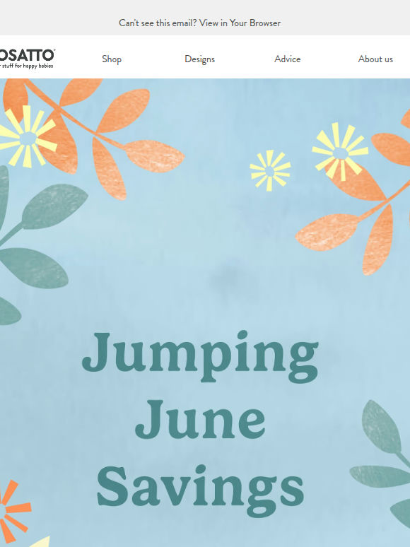 Jump to it. June won't wait.