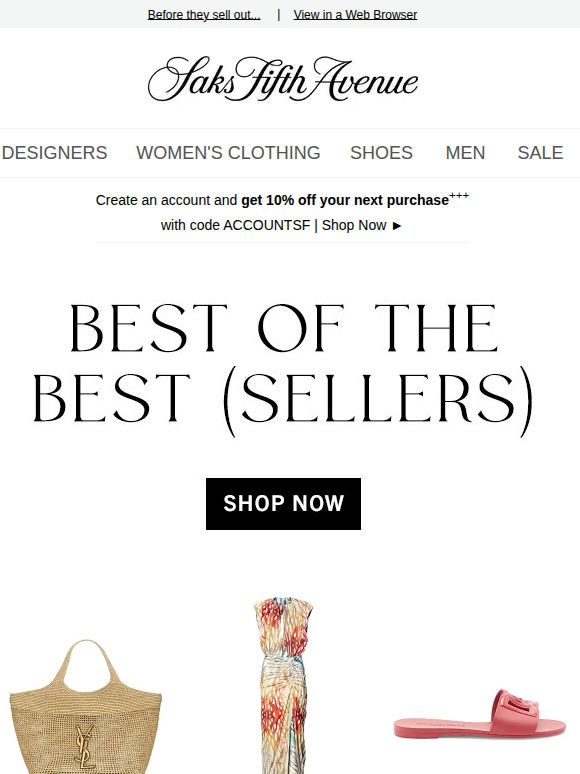 Shop this week's best sellers