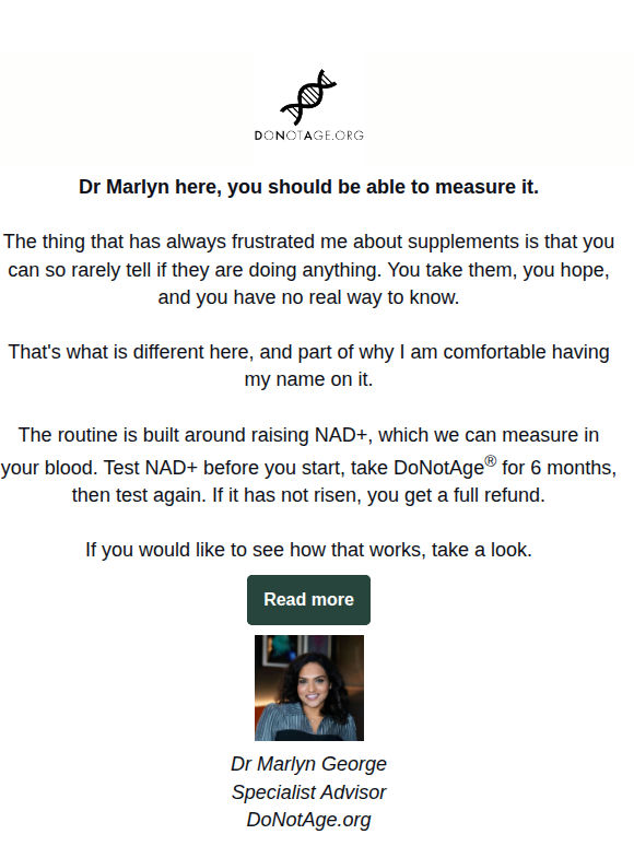 You should be able to measure it