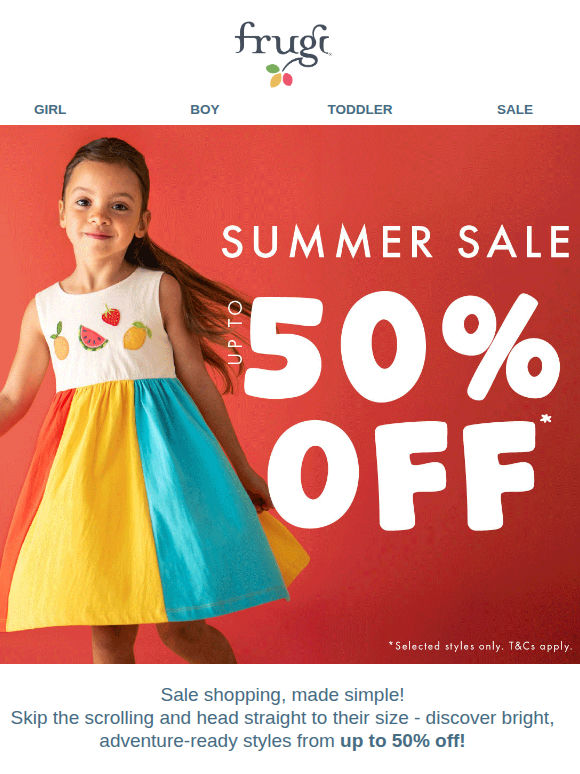 UP TO 50% OFF: Your Weekend Highlight