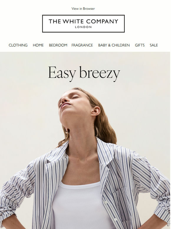 New in: nightwear for relaxed weekends