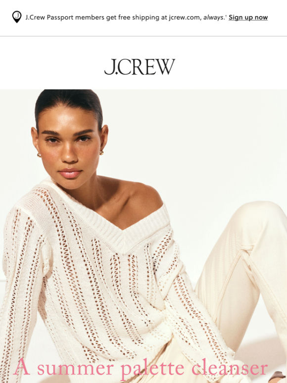 Crisp & classic summer whites