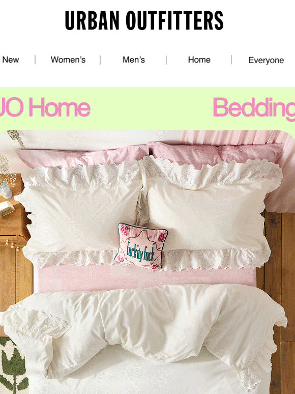 Your bed deserves nice things