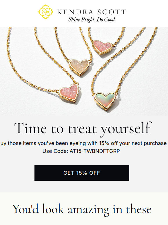 15% Off is Calling Your Name