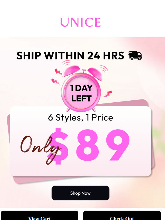 Brand Day Almost Gone: $89 for 20'' Lace Front Wig