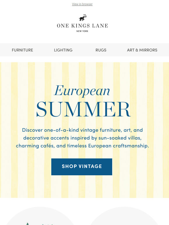 European Summer — A Passport to Vintage