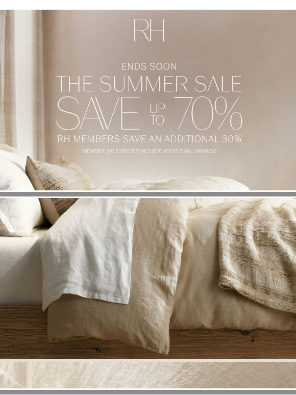 Enjoy Up to 70% Off Textiles, Lighting & Décor. Ends Soon.