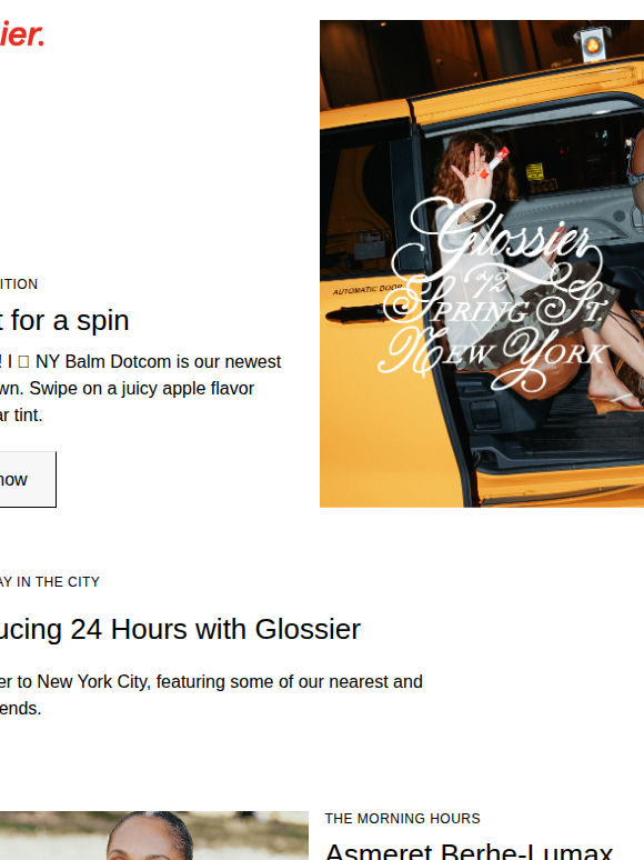 Introducing: 24 Hours with Glossier