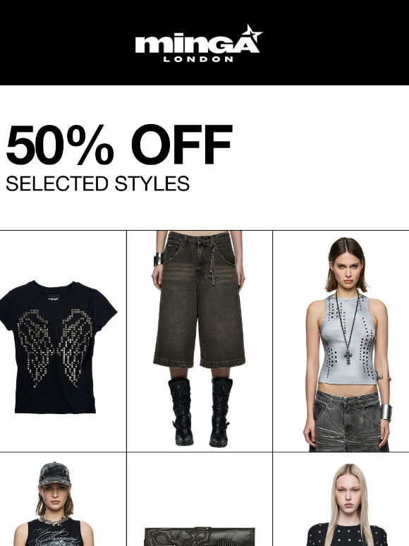 NOW 50% OFF 😱