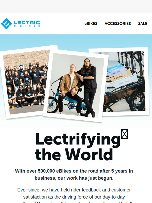 Lectrifying the World