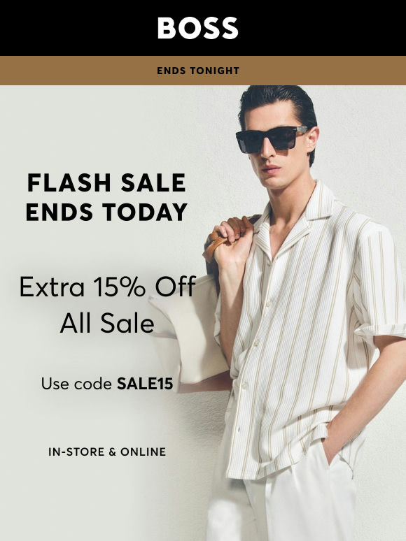 Final Day: Up to 50% Off + Extra 15%