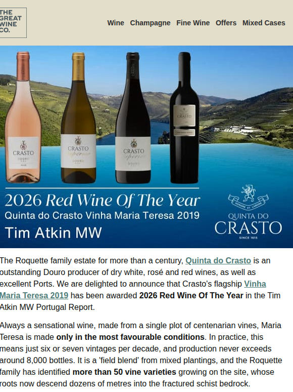 The Red Wine Of The Year 2026