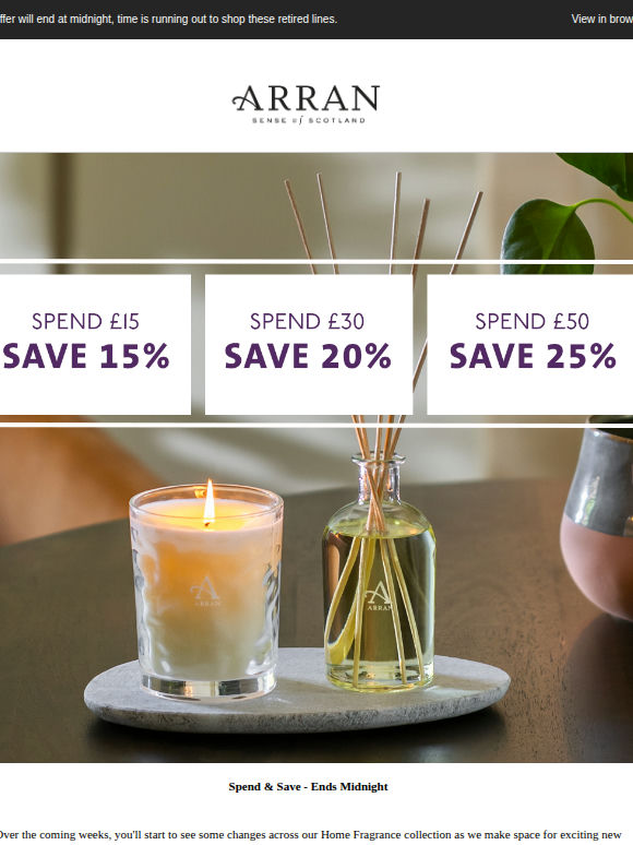 Last Chance to Spend & Save ⏳