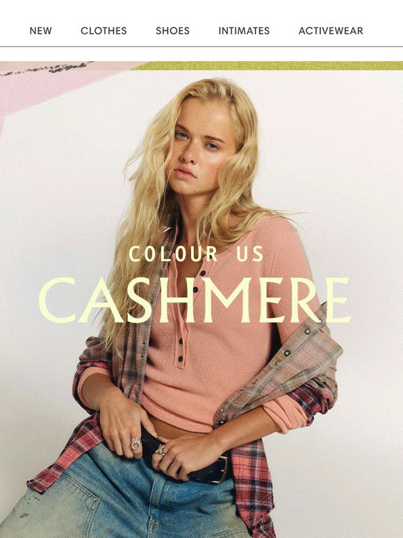 Colour us cashmere 🎨