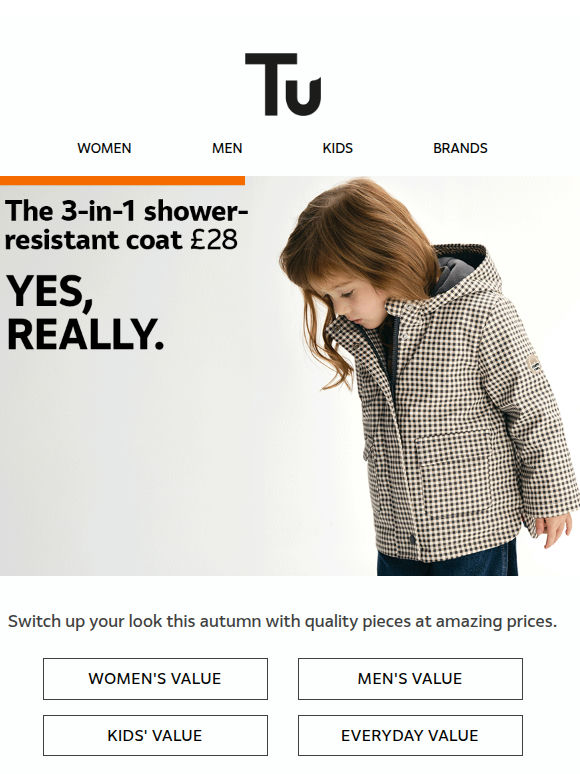 Autumn styles at amazing prices