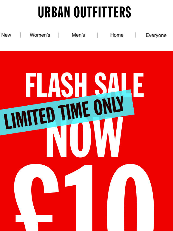PSA: £10 FLASH SALE NOW ON