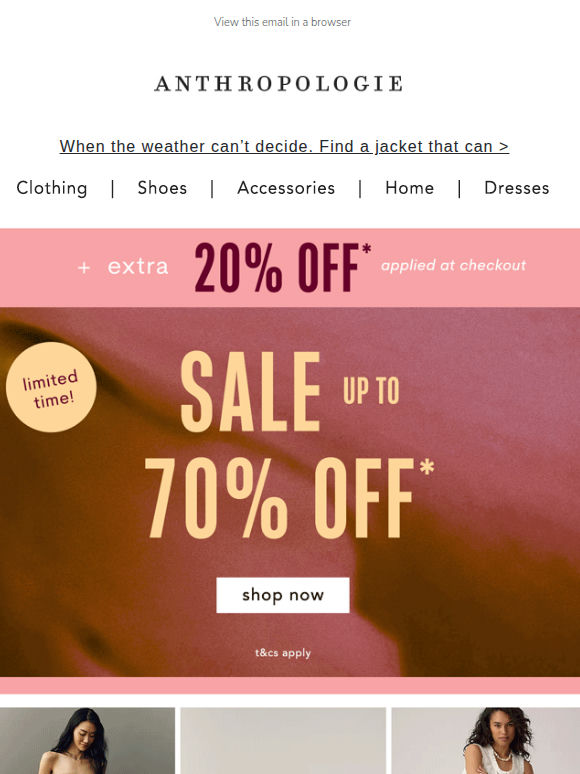 EXTRA 20% off sale!? This is major